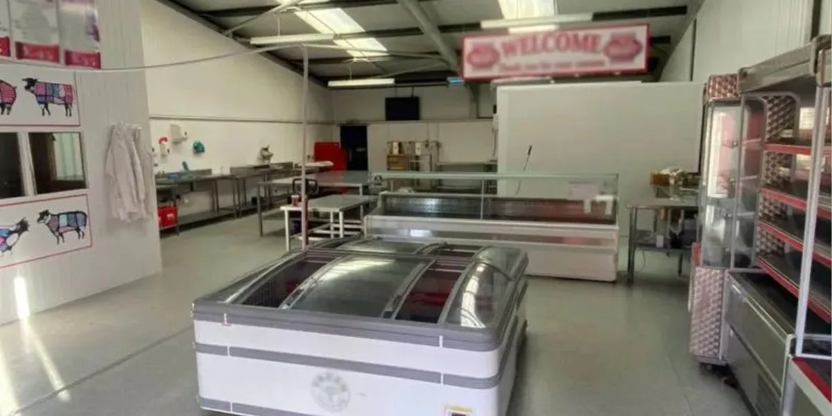 Liquidation of a Award Winning Butchers with Removal of a Walk In Cold Room & Refrigeration Units