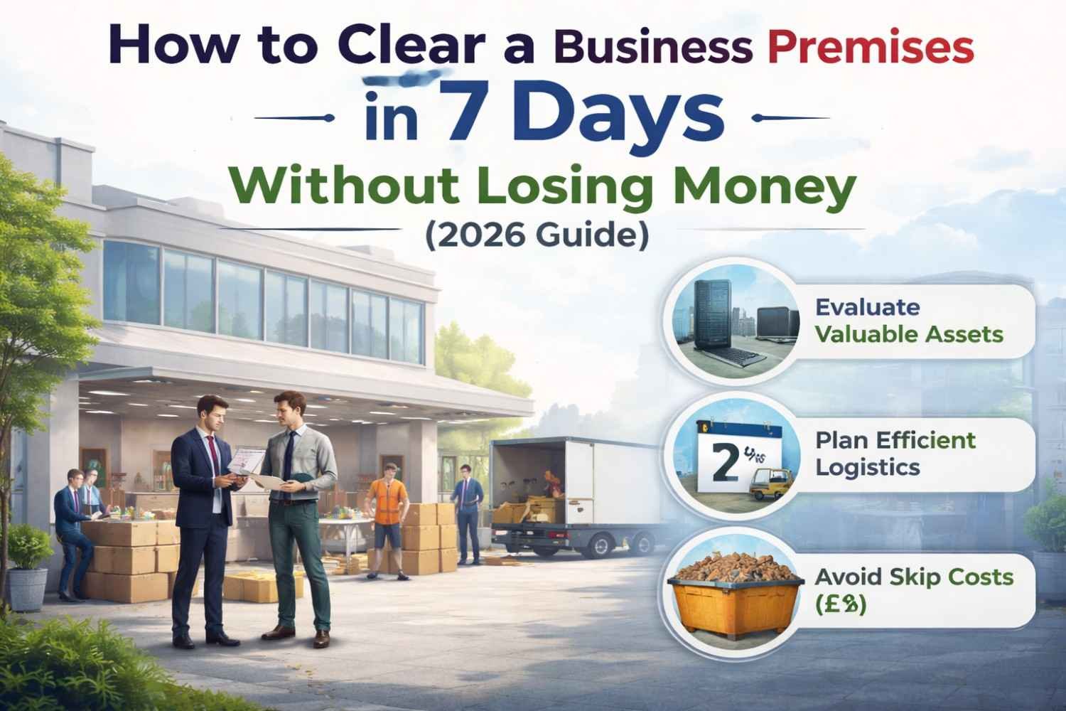How to Clear a Business Premises in 7 Days Without Losing Money (2026 Guide)