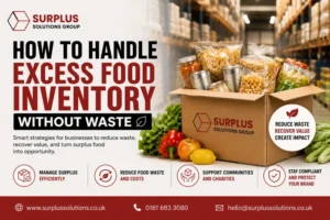 How to Handle Excess Food Inventory Without Waste Surplus Solutions Group