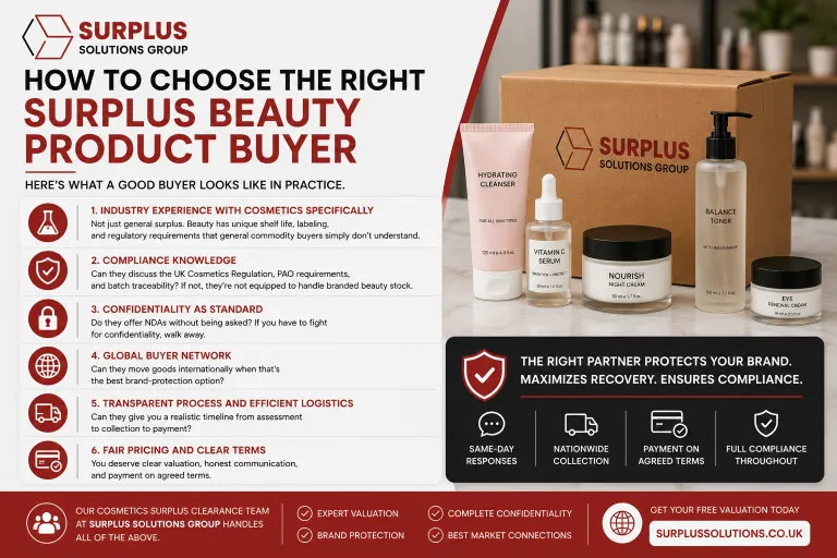 How to Choose the Right Surplus Beauty Product Buye