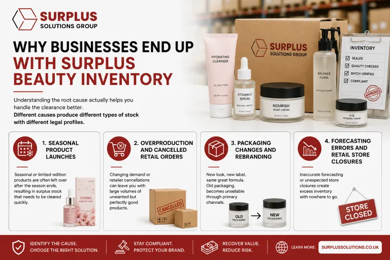Why Businesses End Up with Surplus Beauty Inventory