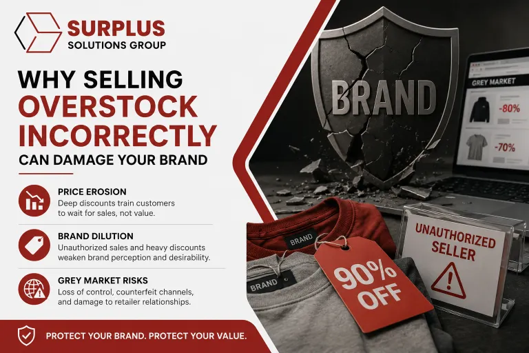 How to Sell Overstock Apparel Without Brand Damage