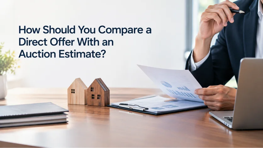 How Should You Compare a Direct Offer With an Auction Estimate
