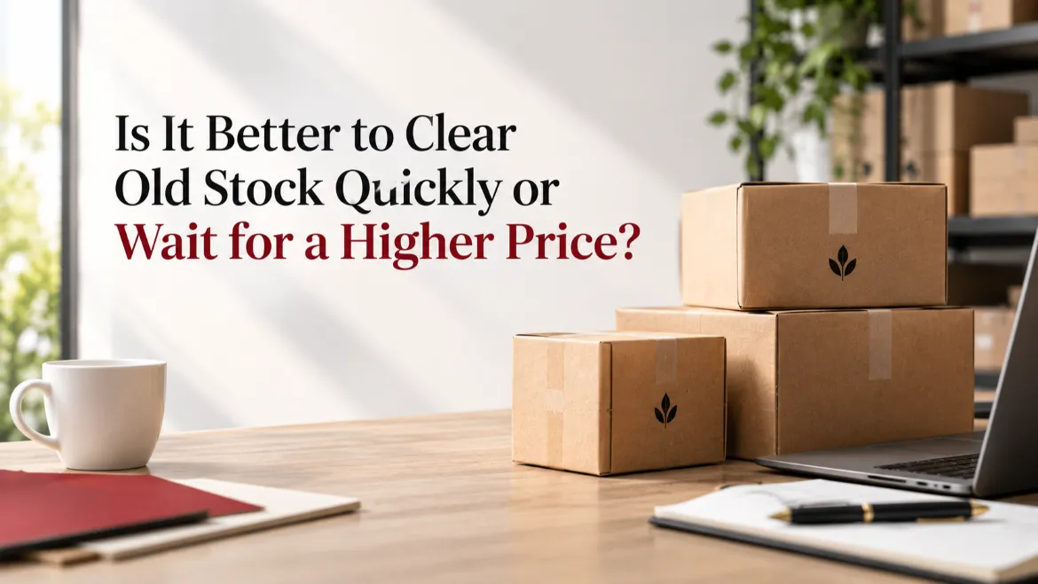Is It Better to Clear Old Stock Quickly or Wait for a Higher Price?