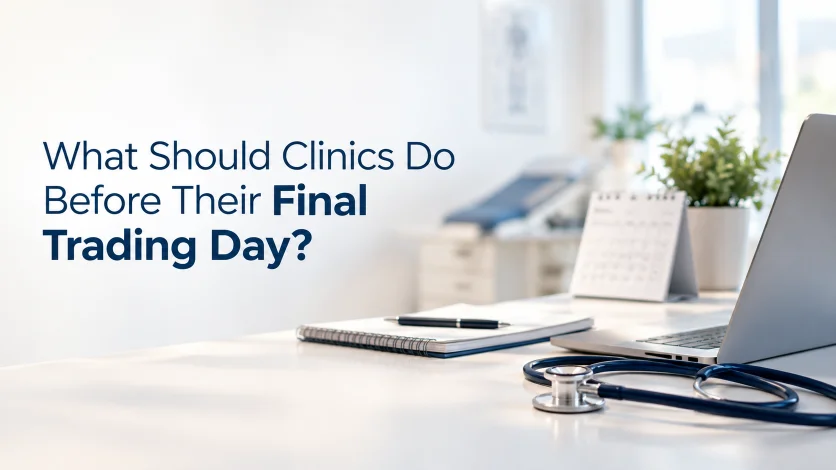 What Should Clinics Do Before Their Final Trading Day
