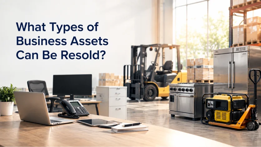 What Types of Business Assets Can Be Resold
