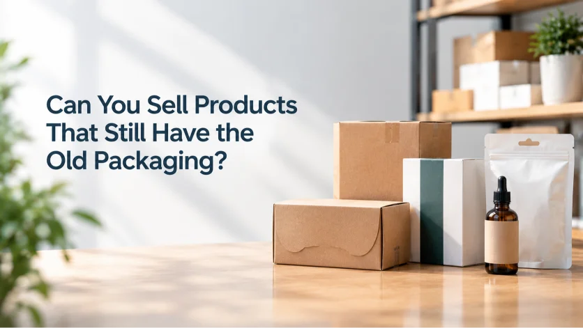Can You Sell Products That Still Have the Old Packaging
