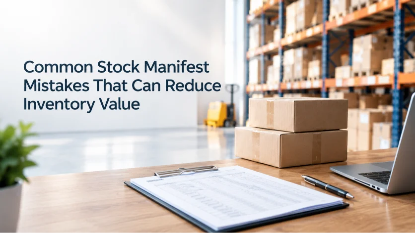 Common Stock Manifest Mistakes That Can Reduce Inventory Value
