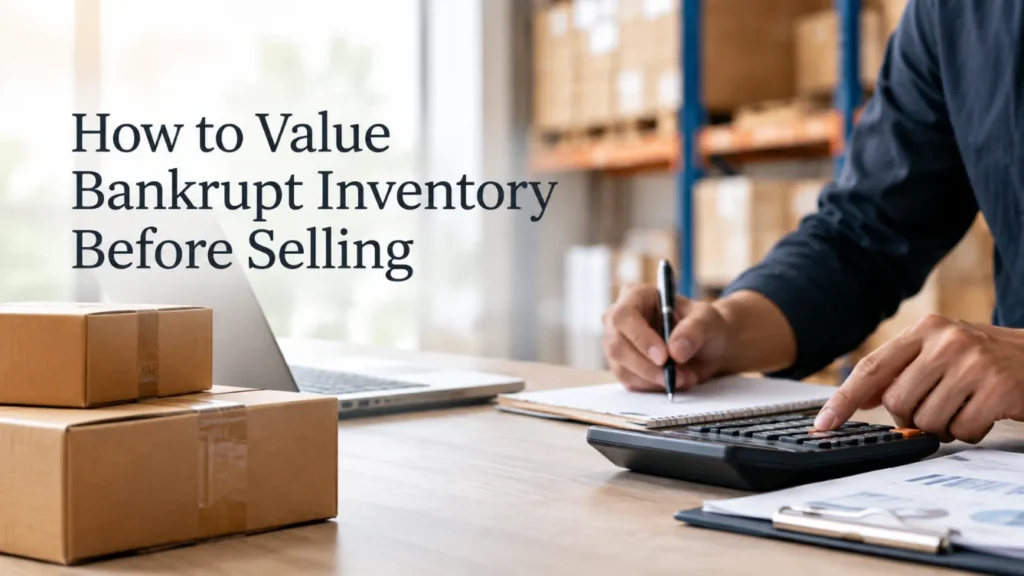 How to Value Bankrupt Inventory Before Selling