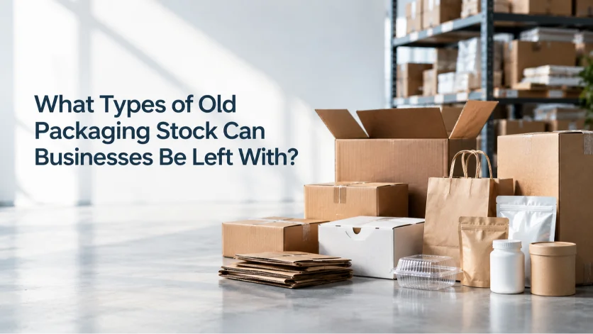 What Types of Old Packaging Stock Can Businesses Be Left With
