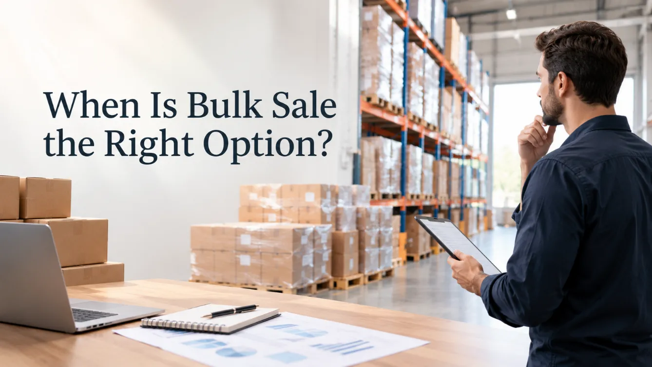 When Is Bulk Sale the Right Option